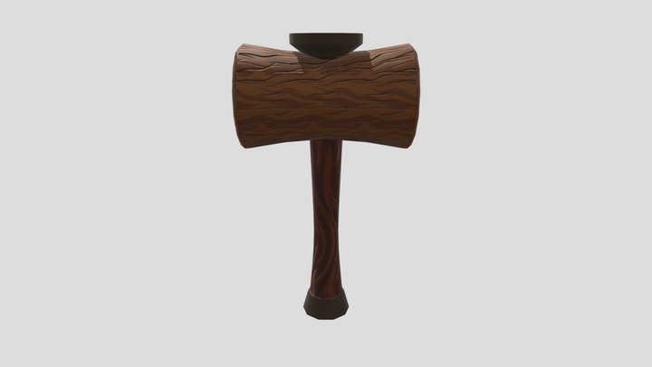 Stylized Hammer 3D Model