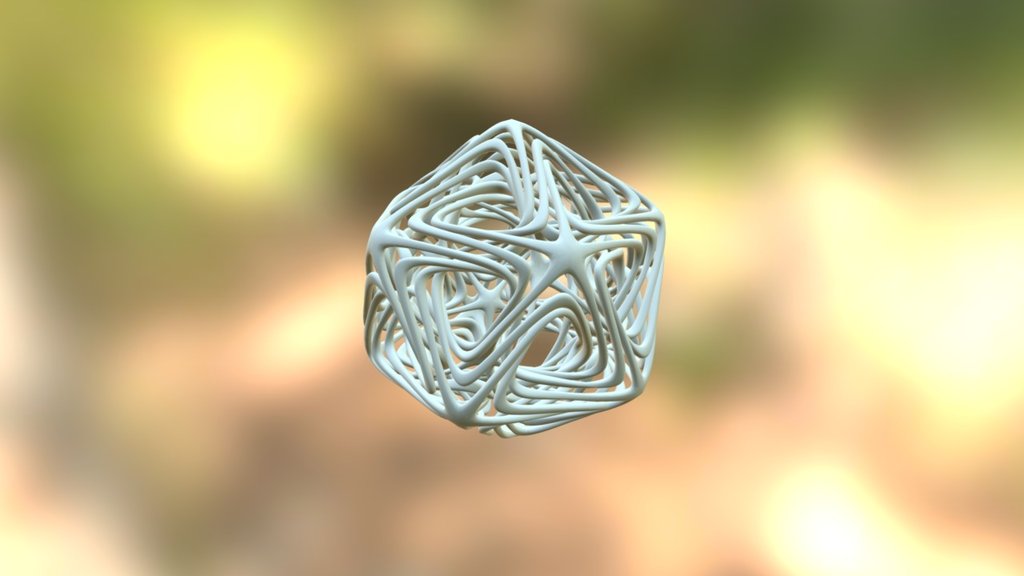 Fractal Linked Star - 3D model by Fernando (@krudo) [e2b742e] - Sketchfab