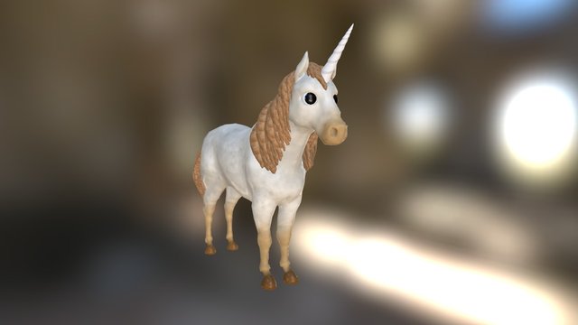 Unicorn 3D Model