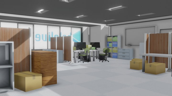 Canonical Hologra Office 3D Model