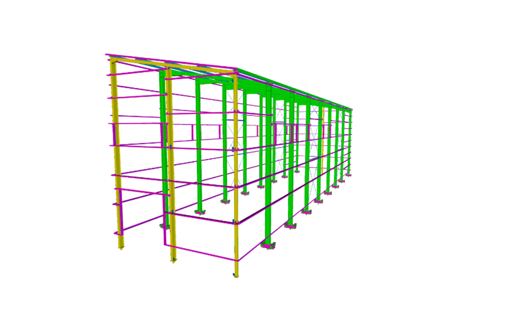 Selpice - Storage hall - 3D model by HESCON s.r.o. (@hescon) [e2b9c8b ...