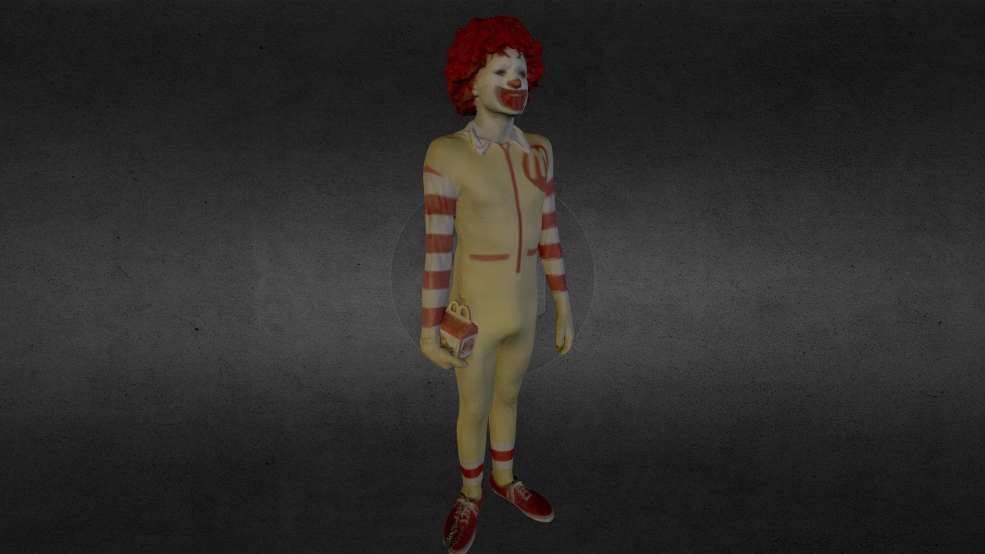 Ronald McDonald - 3D model by Werks3D [e2baa4a] - Sketchfab