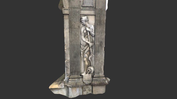 Fontaine des Innocents 3D Model