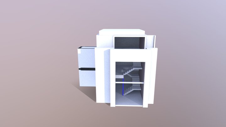 St Clare Block 39 Stairwell 3D Model