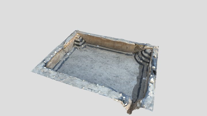 Natatio Termas Occidentales de La Alcudia 3D Model