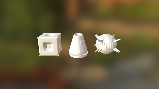 Exercise 1 - Mesh Modeling Fundamentals 3D Model