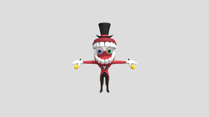Caine_the_amazing_digital_circus 3D Model