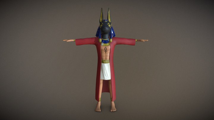 Anubis 3D Model