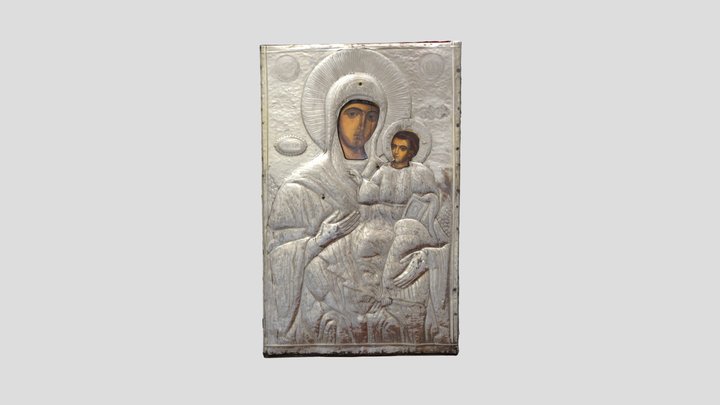 Panagia Odigitria Icon - HM Antinitsa – Modello 3D gratuito STL