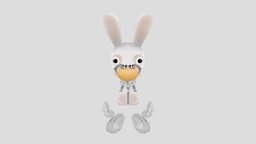 Rayman Raving Rabbids Prototype Fat Rabbid - Download Free 3D model by ...