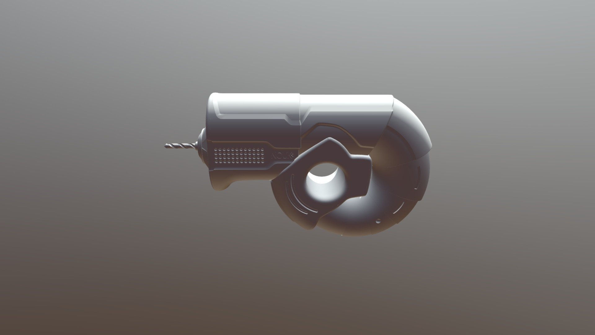 Conceptual drill - 3D model by karen.noguez [e2be39f] - Sketchfab