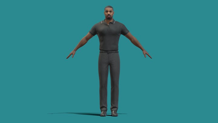 3D Male Character free 3D model | CGTrader