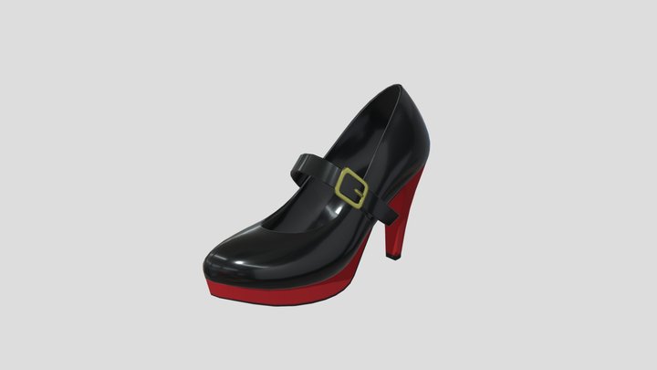 Mary Jane Heels 3D Model