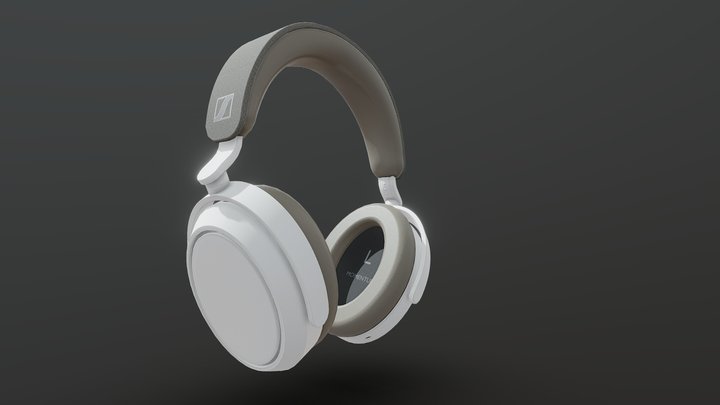 Sennheiser Momentum 4 Headphones 3D Model
