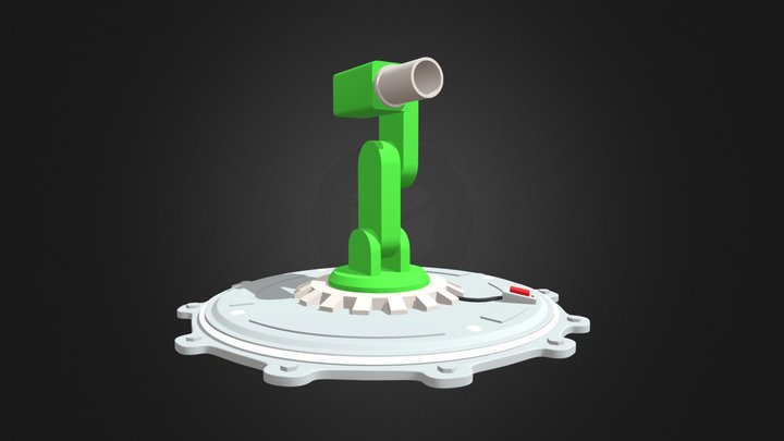 Canon_laser_08 3D Model