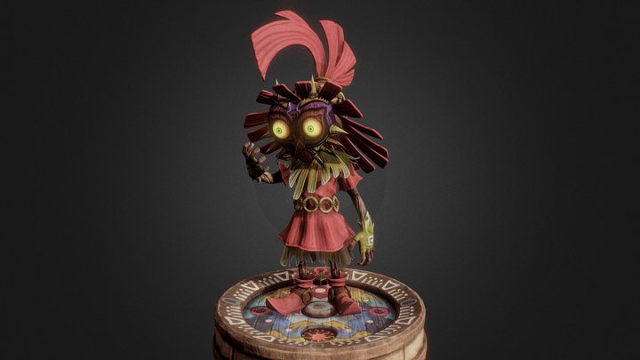Skull Kid - Zelda Majora's Mask 3D Model