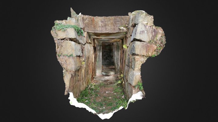 大戸鼻中古墳石室（熊本県指定史跡） 3D Model