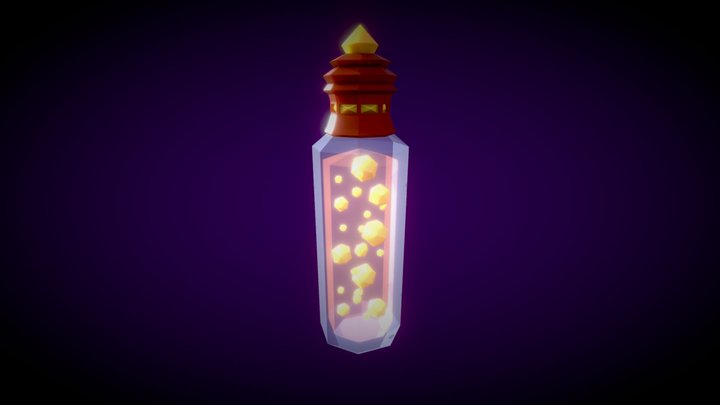 Potion - Low Poly 3D Model