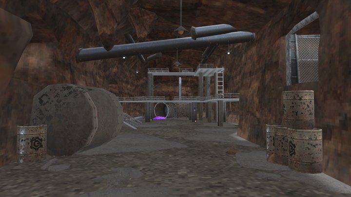(not all) Gorilla Tag Ghost Reactor Areas 3D Model