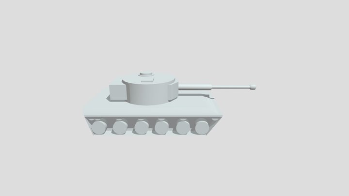 Tank 3D Model