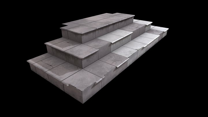 Stairs 3D Model