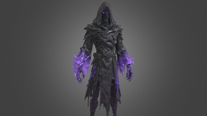 Void Walker, Otherworldly Energy Wraith – Modelo 3D gratuito STL