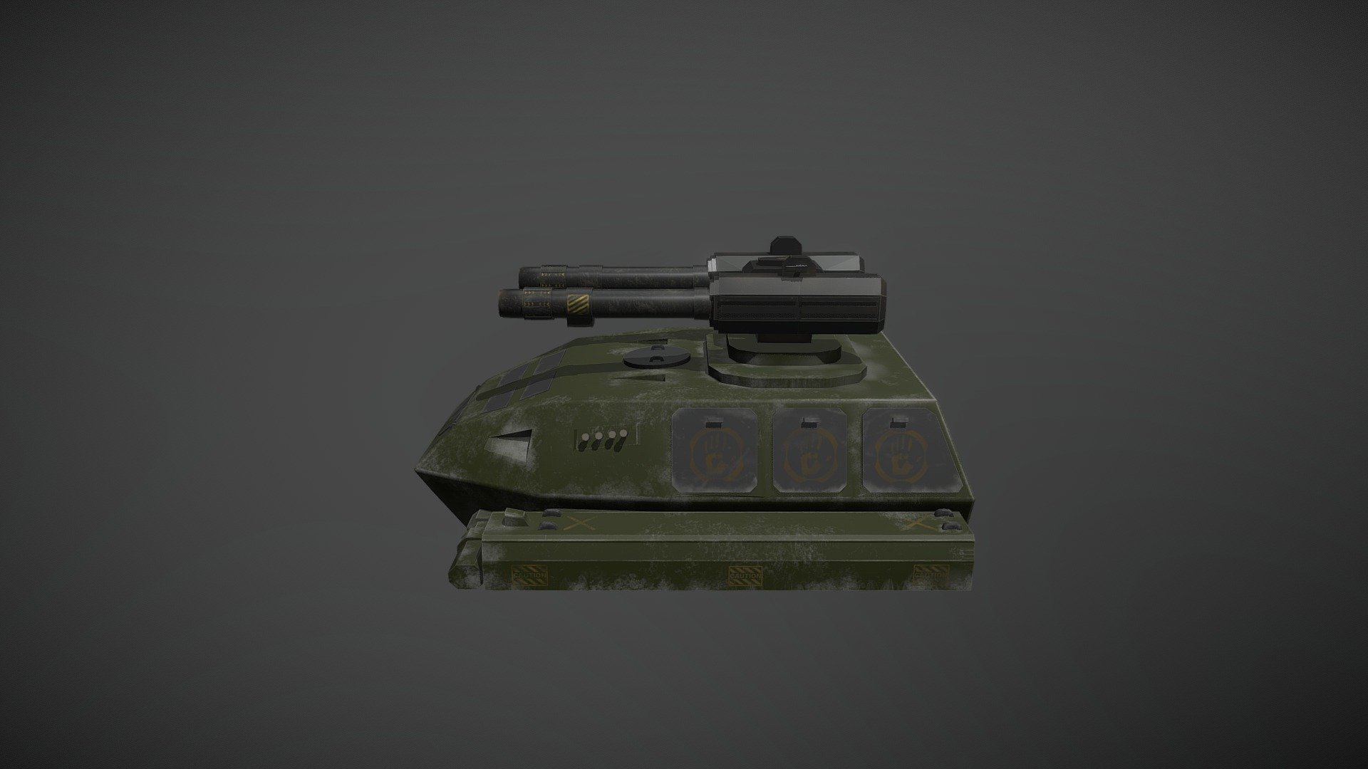 Sci-fi tank, test upload