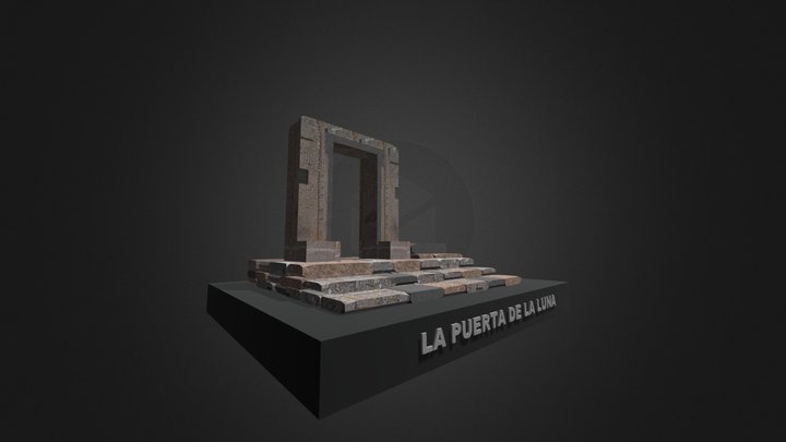 PUERTA DE LA LUNA 3D Model