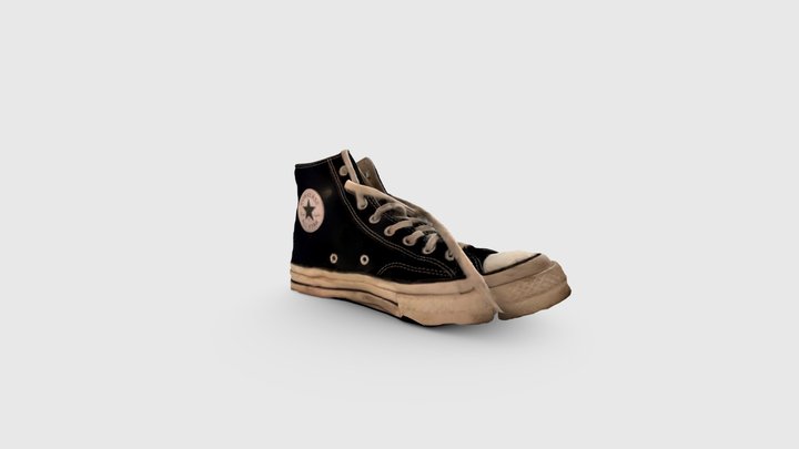 Chuck 70's Converse 3D Model