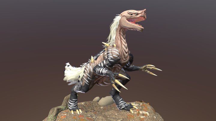 Quadroculobatops 3D Model