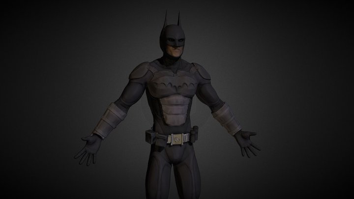 Batman3 3D Model