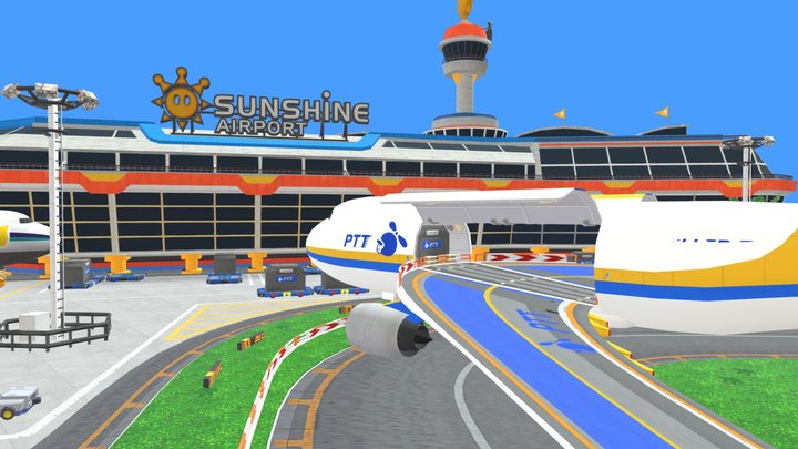 Mario Kart 8 - Sunshine Airport