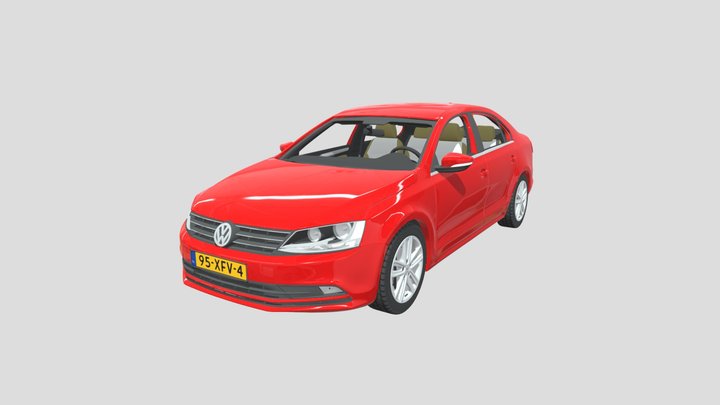 Volkswagen Jetta A6 3D Model