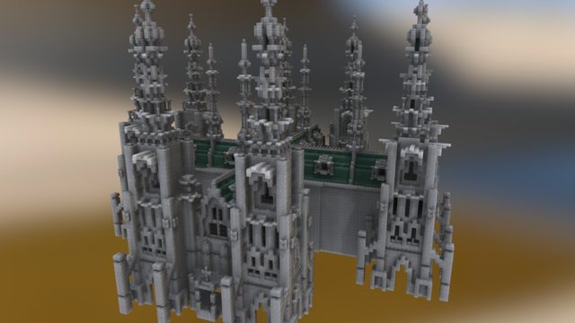 Mega walls Castle 3D Model