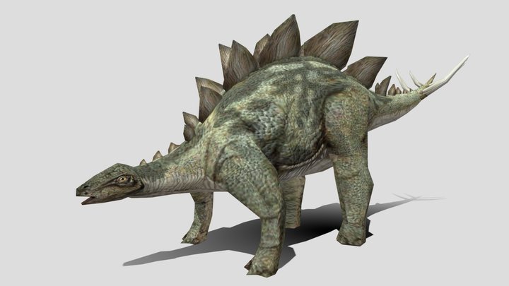Jurassic Park DB/SC Stegosaurus – Free 3D Model STL