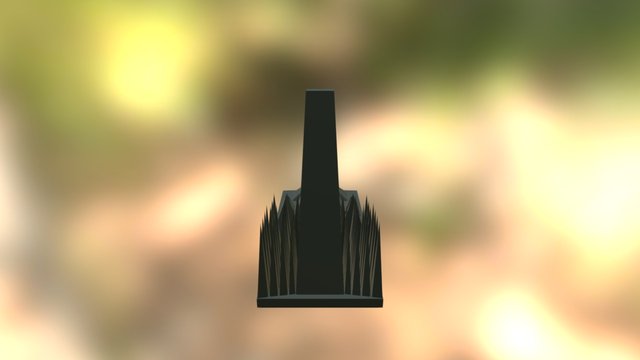 Jagged Stairs 3D Model
