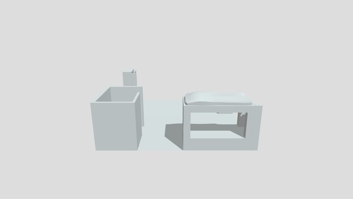Bunk_ Bed 3D Model
