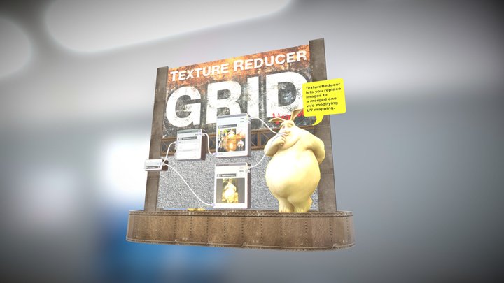 TextureReducer 3D Model