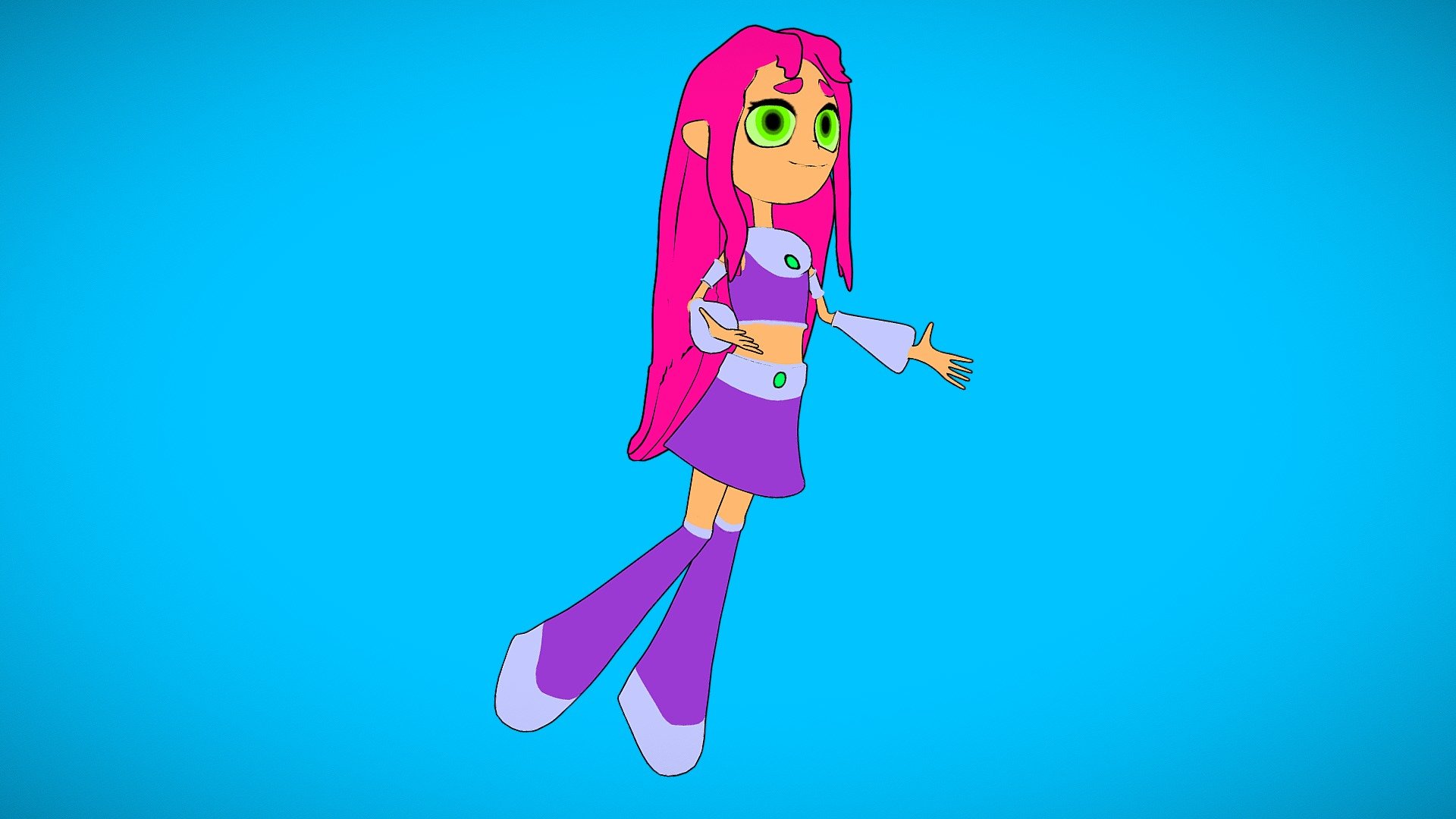 starfire teen titans 3D Models to Print - yeggi