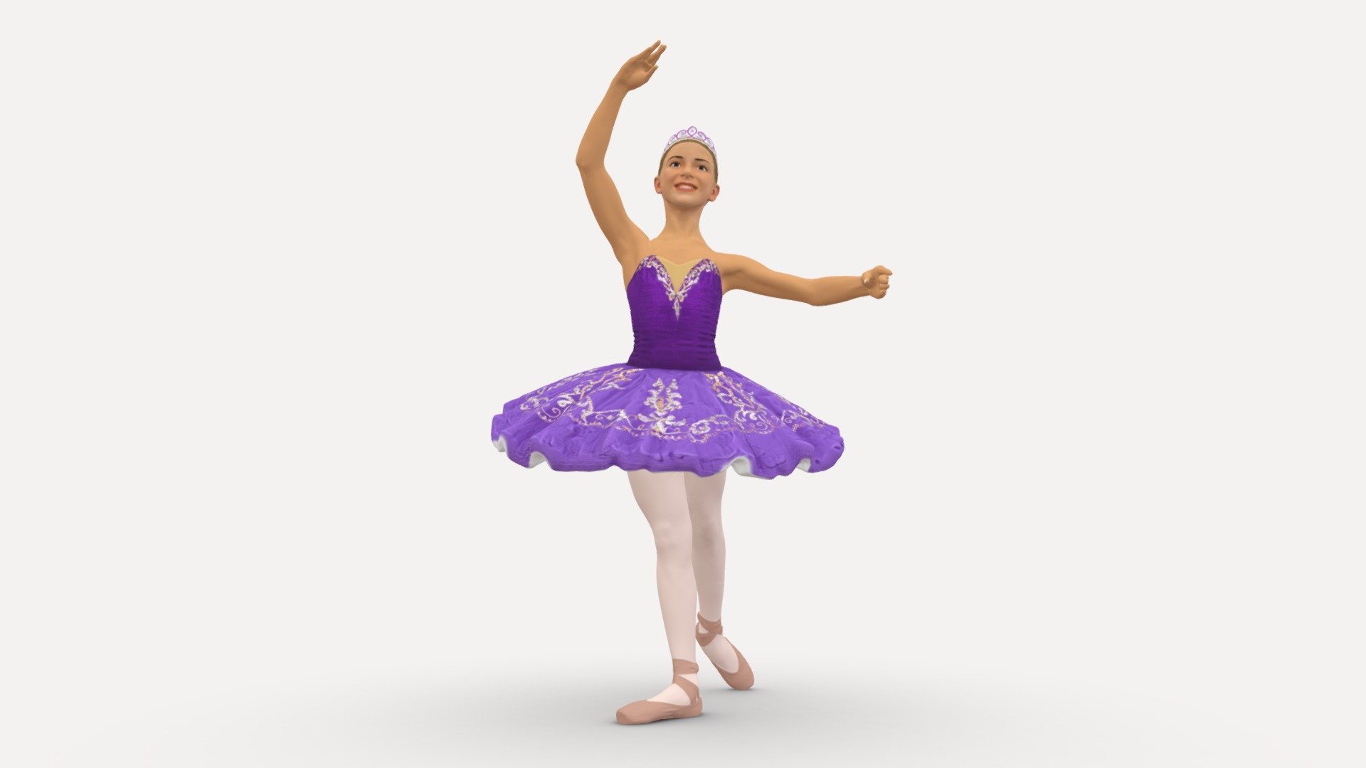 Ballet Dancer 1109 - Buy Royalty Free 3D Model By 3DFarm [e2cd321 ...