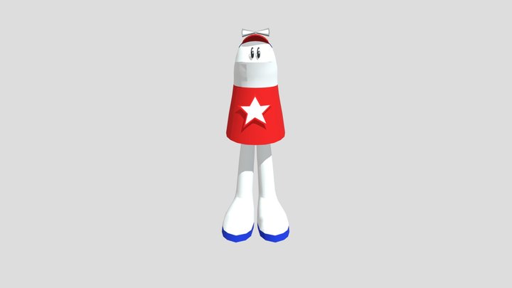 Homestar runner (only vore) 3D Model
