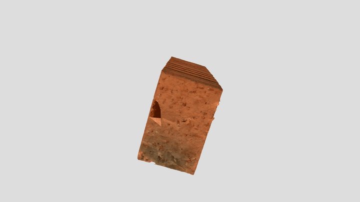 A very rough brick 3D Model