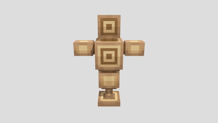 wooden dummy 3D Model