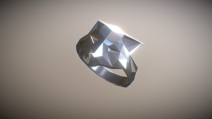 Mary Ring 3D Model