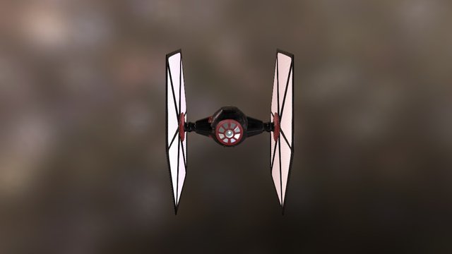 TIE fighter 3D Model