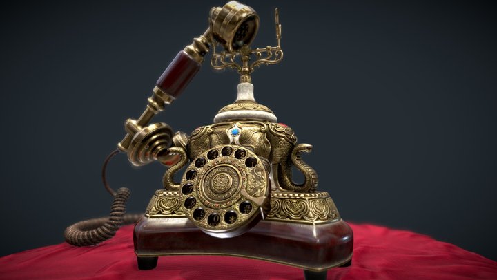 VintagePhone 3D Model