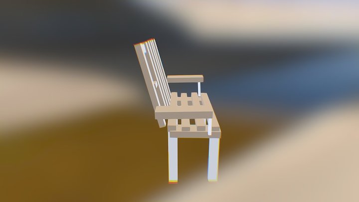 Bench 3D Model