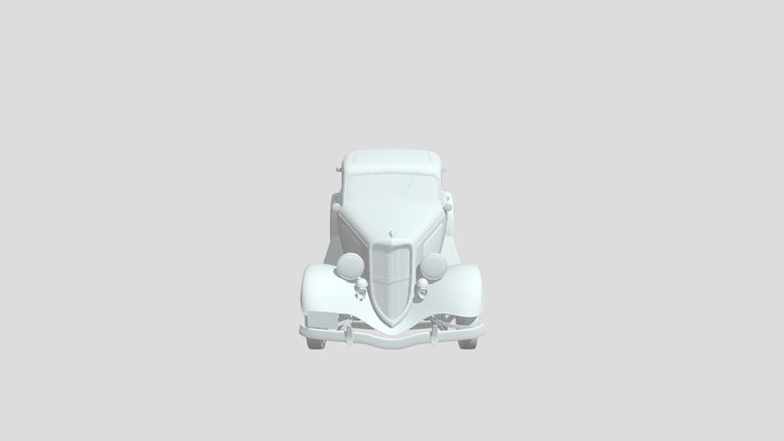 Ford Coupe 1934 – Gratis 3D-model STL