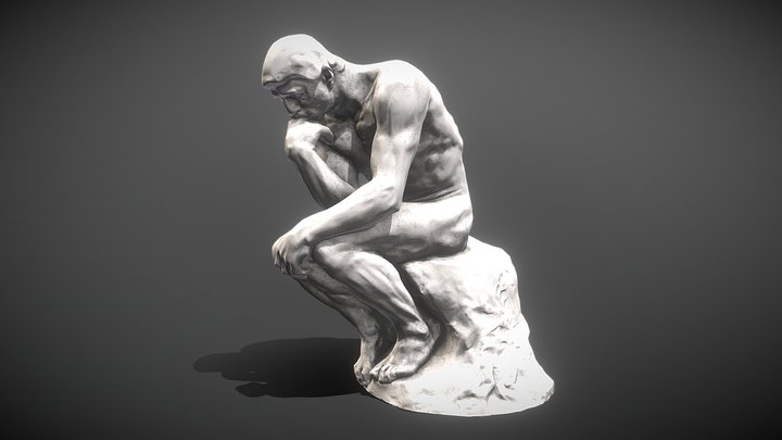 Thinker 3D models - Sketchfab