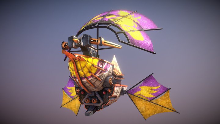 Singasari Patrol Miniature 3D Model